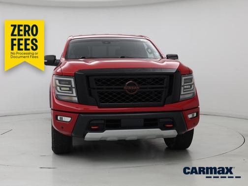 Red 2023 Nissan Titan PRO-4X