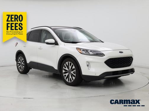 White 2020 Ford Escape Titanium