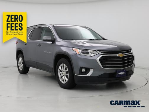 Gray 2021 Chevrolet Traverse LT Cloth