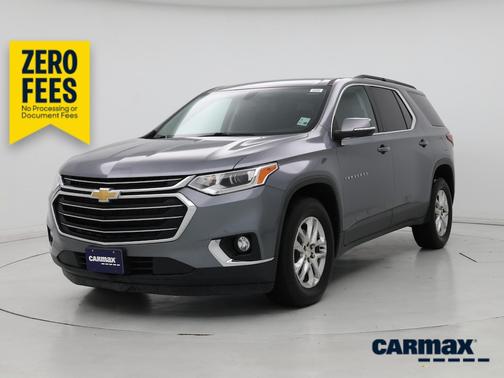 Gray 2021 Chevrolet Traverse LT Cloth