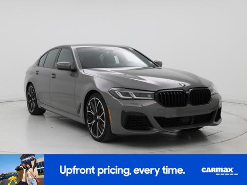 Gray 2021 BMW 540 I