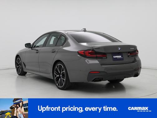 Gray 2021 BMW 540 I