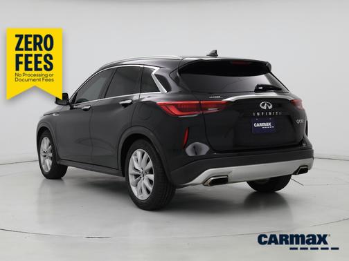 Black 2019 INFINITI QX50 Luxe