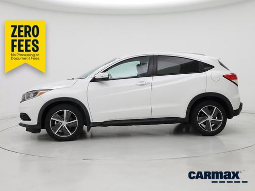 White 2022 Honda HR-V EX