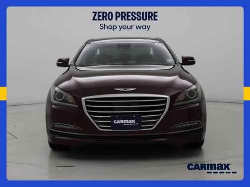 Burgundy 2017 Genesis G80