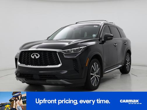 Black 2023 INFINITI QX60 Sensory