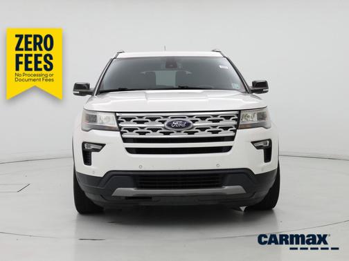 White 2018 Ford Explorer XLT
