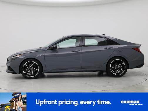 Gray 2023 Hyundai ELANTRA N Line