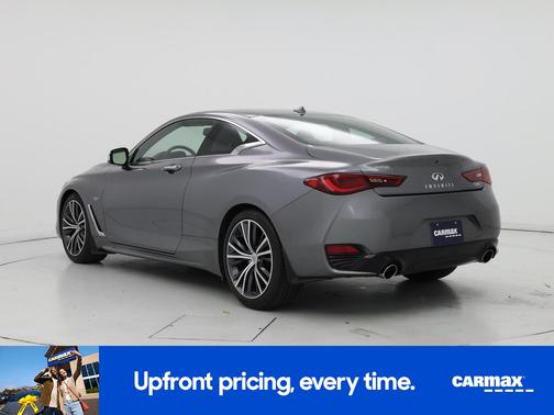 Gray 2018 INFINITI Q60 Luxe