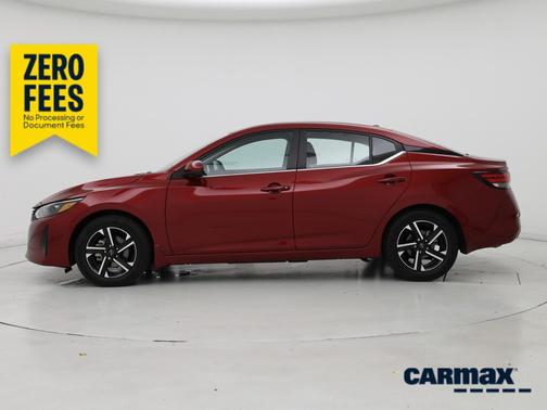 Red 2025 Nissan Sentra SV