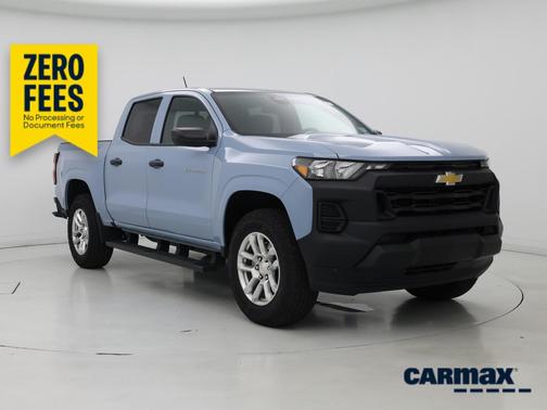 Blue 2025 Chevrolet Colorado Work Truck