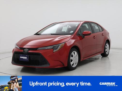 Red 2020 Toyota Corolla LE