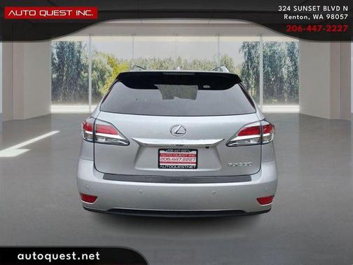 Silver Lining Metallic 2015 Lexus RX 350 Base