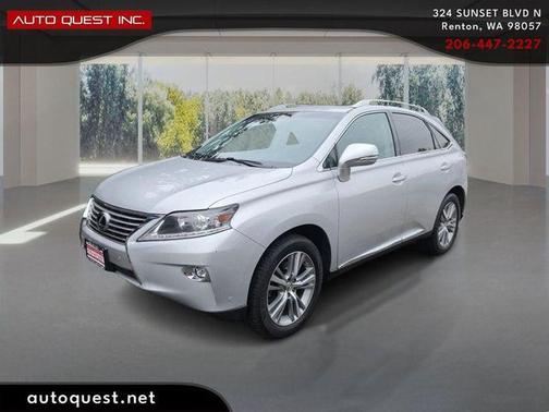 Silver Lining Metallic 2015 Lexus RX 350 Base