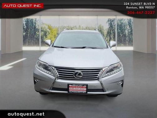 Silver Lining Metallic 2015 Lexus RX 350 Base