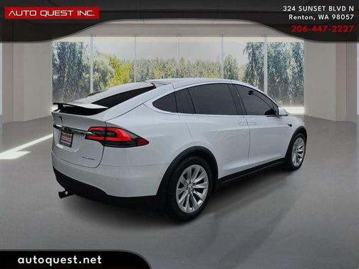 Pearl White Multi-Coat 2021 Tesla Model X Long Range Dual Motor All-Wheel Drive