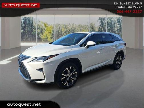 Eminent White Pearl 2018 Lexus RX 350L Premium