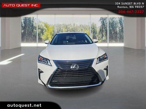 Eminent White Pearl 2018 Lexus RX 350L Premium