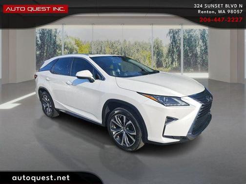 Eminent White Pearl 2018 Lexus RX 350L Premium