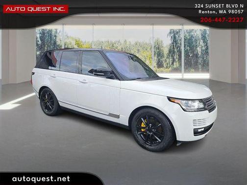 Fuji White 2016 Land Rover Range Rover 3.0L Turbocharged Diesel Td6