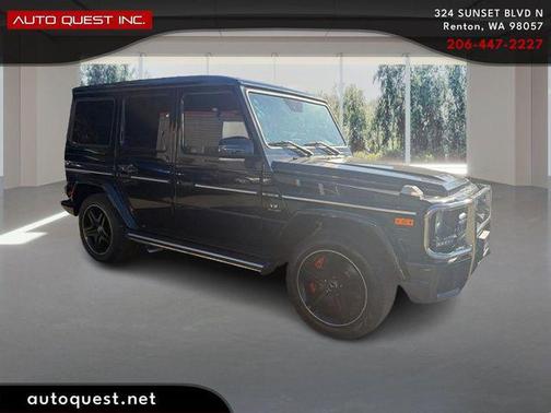Black 2016 Mercedes-Benz AMG G 63 4MATIC