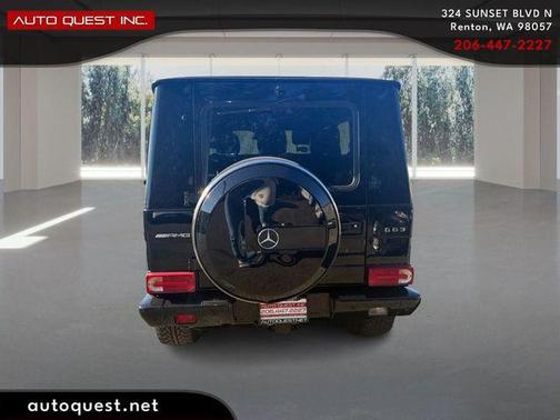 Black 2016 Mercedes-Benz AMG G 63 4MATIC