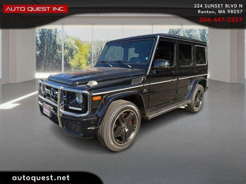 Black 2016 Mercedes-Benz AMG G 63 4MATIC