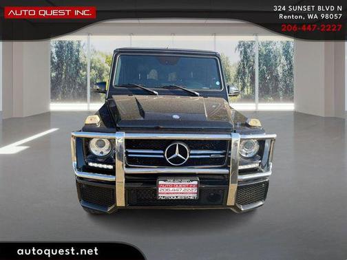 Black 2016 Mercedes-Benz AMG G 63 4MATIC