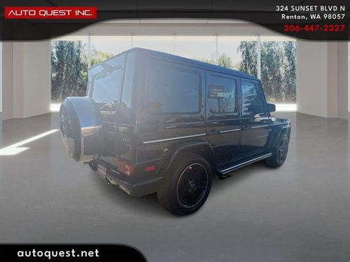 Black 2016 Mercedes-Benz AMG G 63 4MATIC