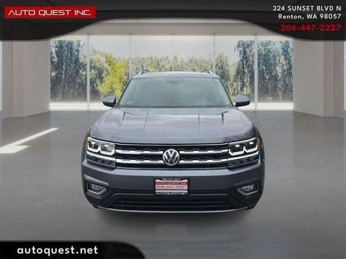 Platinum Gray Metallic 2018 Volkswagen Atlas 3.6L SEL
