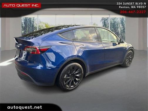 Deep Blue Metallic 2022 Tesla Model Y Long Range Dual Motor All-Wheel Drive