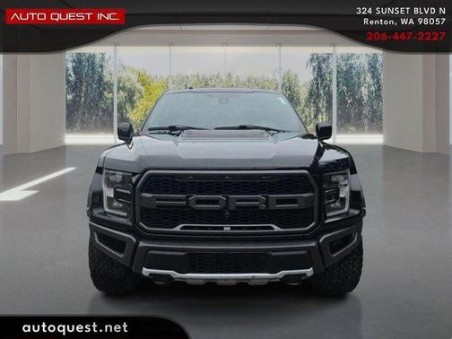 Shadow Black 2018 Ford F-150 Raptor