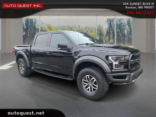 Shadow Black 2018 Ford F-150 Raptor