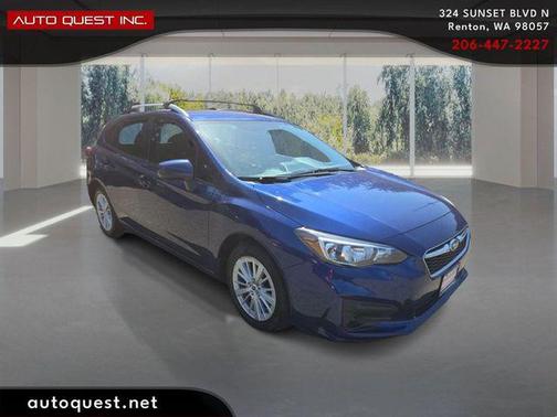Lapis Blue Pearl 2017 Subaru Impreza 2.0i Premium