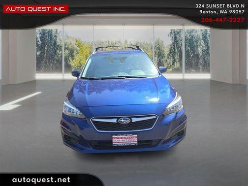 Lapis Blue Pearl 2017 Subaru Impreza 2.0i Premium