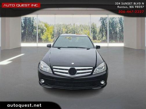 Black 2010 Mercedes-Benz C-Class Luxury
