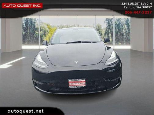 Solid Black 2020 Tesla Model Y Long Range Dual Motor All-Wheel Drive