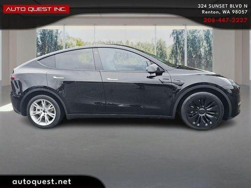 Solid Black 2020 Tesla Model Y Long Range Dual Motor All-Wheel Drive