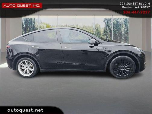 Solid Black 2020 Tesla Model Y Long Range Dual Motor All-Wheel Drive