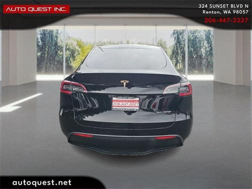 Solid Black 2020 Tesla Model Y Long Range Dual Motor All-Wheel Drive