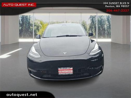 Solid Black 2020 Tesla Model Y Long Range Dual Motor All-Wheel Drive