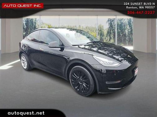 Solid Black 2020 Tesla Model Y Long Range Dual Motor All-Wheel Drive