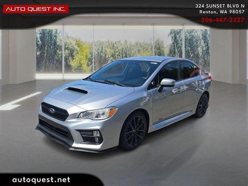 Ice Silver Metallic 2018 Subaru WRX Premium