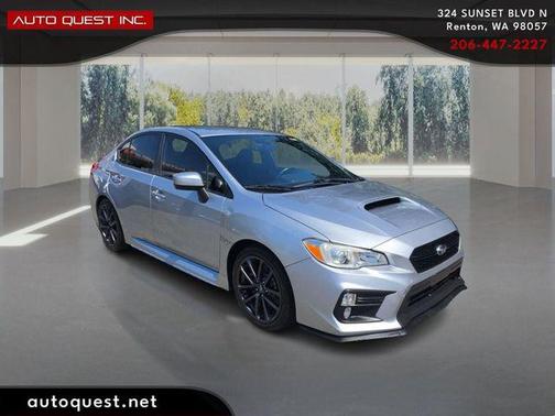 Ice Silver Metallic 2018 Subaru WRX Premium