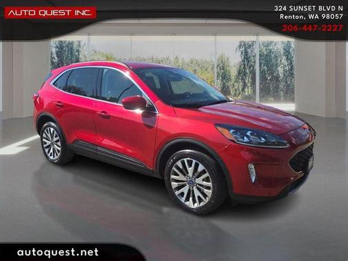Red Metallic 2022 Ford Escape Titanium