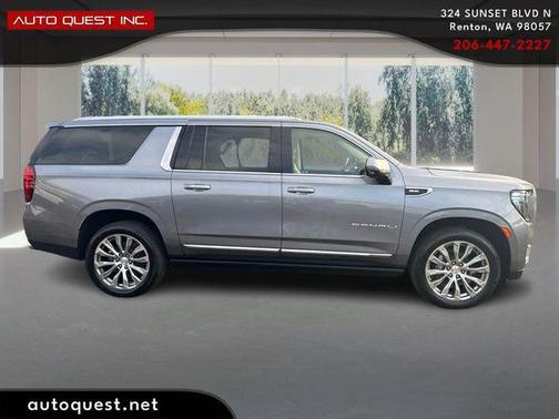 Satin Steel Metallic 2021 GMC Yukon XL Denali