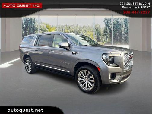 Satin Steel Metallic 2021 GMC Yukon XL Denali