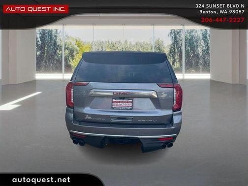 Satin Steel Metallic 2021 GMC Yukon XL Denali