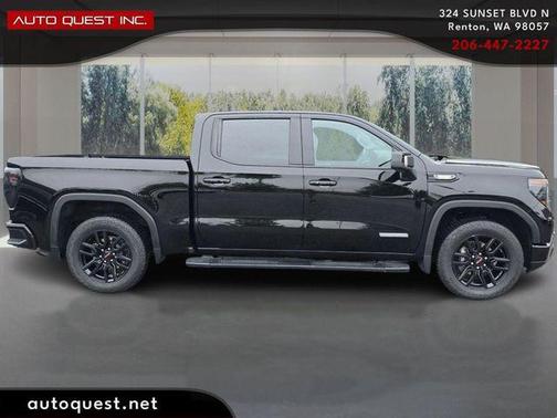 Onyx Black 2024 GMC Sierra 1500 Elevation