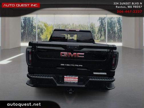 Onyx Black 2024 GMC Sierra 1500 Elevation